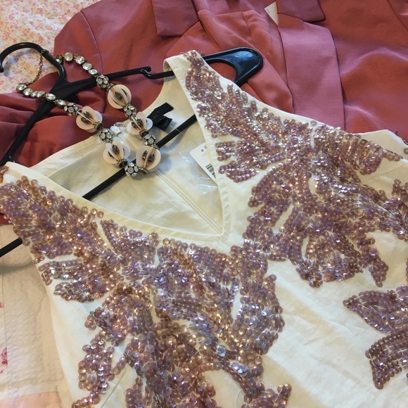 NWT J Crew collection sequin shift dress - Picture 6 of 8